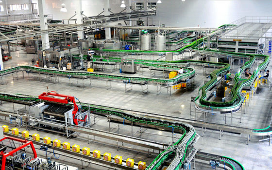 Porcellana Linea di produzione della birra della bottiglia di vetro imballaggio che trasporta processo 12 mesi di garanzia fornitore